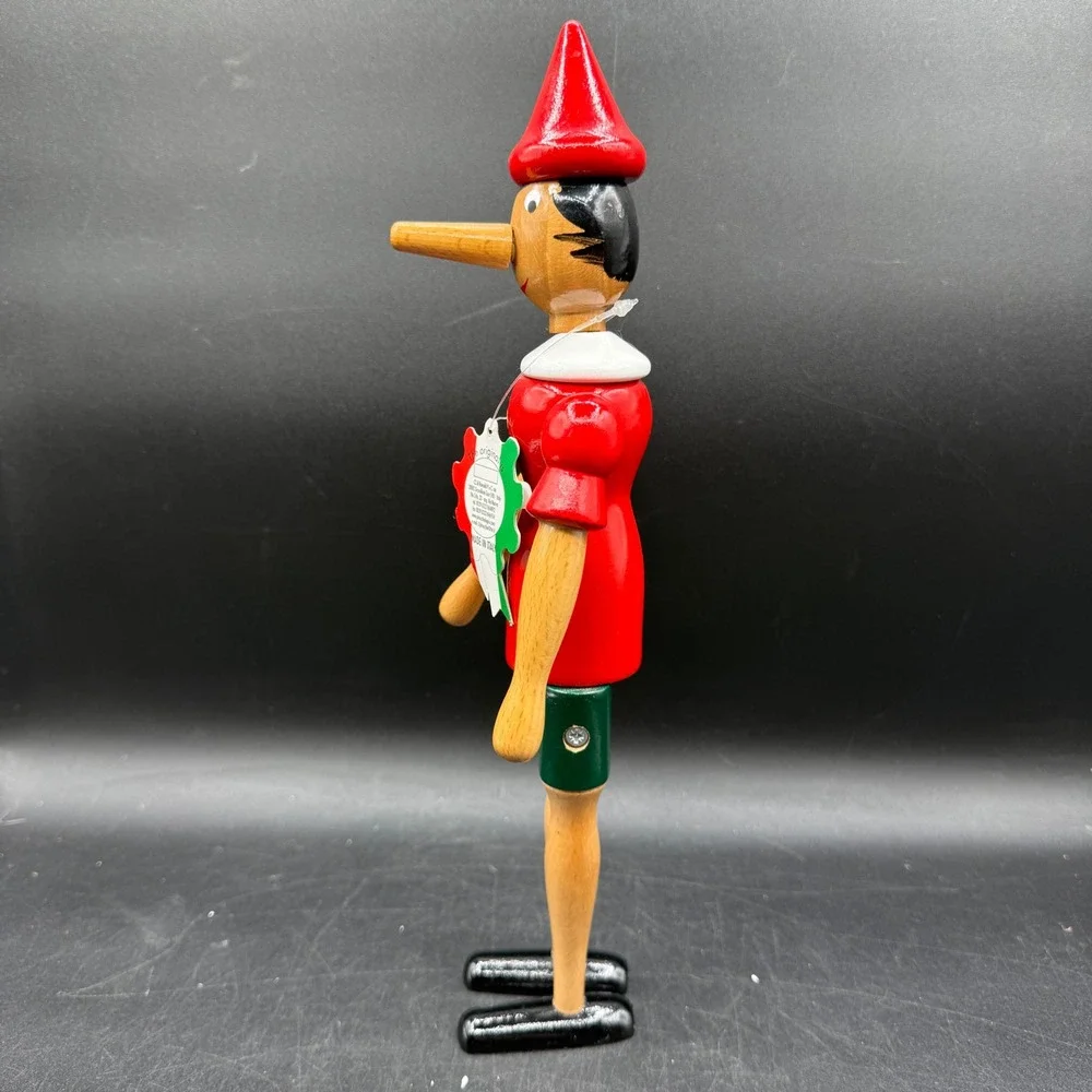 Vintage C2 Rainoldi Pinocchio Wooden 12